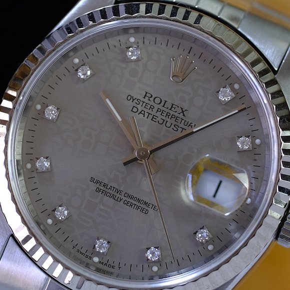 Rolex Other - Rolex Datejust Factory Silver Jubilee Dial 36mm